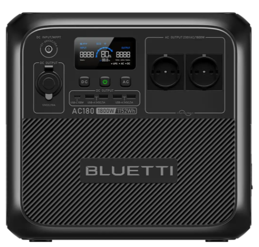 Портативна зарядна станція 1152Wh Bluetti AC180